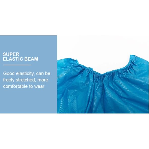 15x36cm Disposable Shoe Cover , HH Disposable Plastic Foot Covers