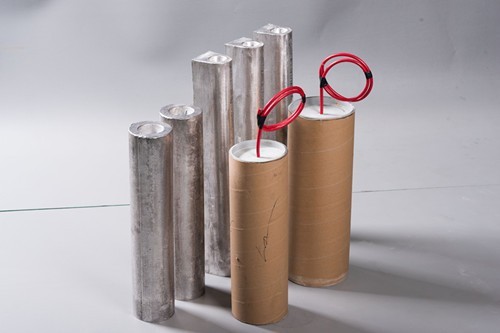 Prepackaged Sacrificial Anode Cathodic Protection , Aluminum Anode Rod For Water