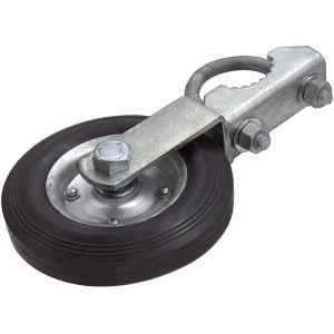 Hot Galvanized Metal Chain Link Fence Rolling Gate Carrier Wheels