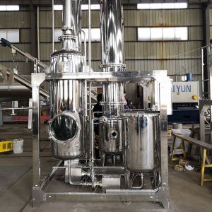 CE 5.6kw 200l Ethanol Falling Film Evaporator