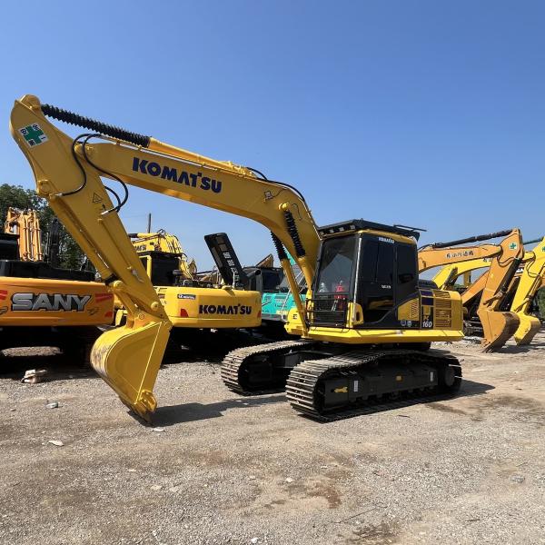 Secondhand Construction Equipment Digger Komatsu Pc160-7 Excavator