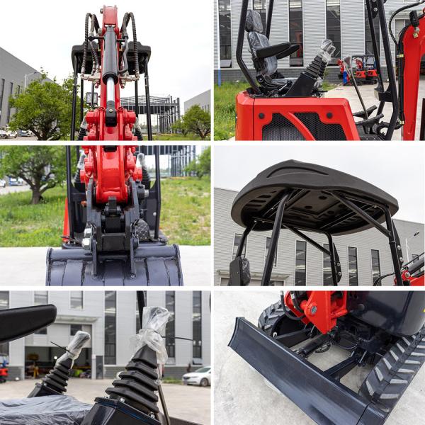 EPA CE Mini Crawler Digger Accept Customized 1.5 T Mini Excavator