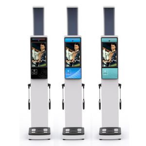 Ultrasonic Height Weight Scale Body Composition Analysis Machine