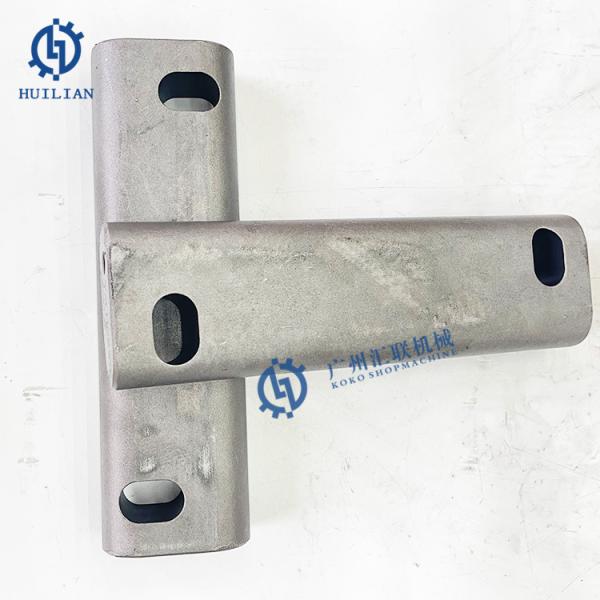 Close-up view of Hydraulic Breaker Through Bolt