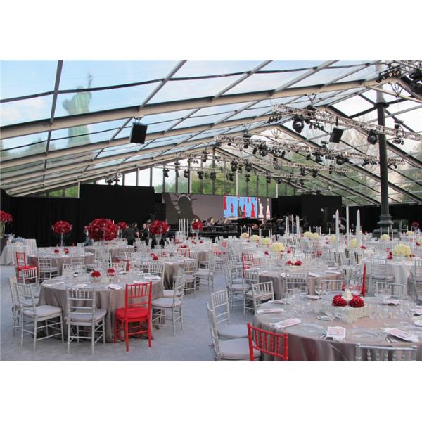 Durable Temporary Elegant Canopy Outdoor Party Tents Aluminium Structure 20m X 30m