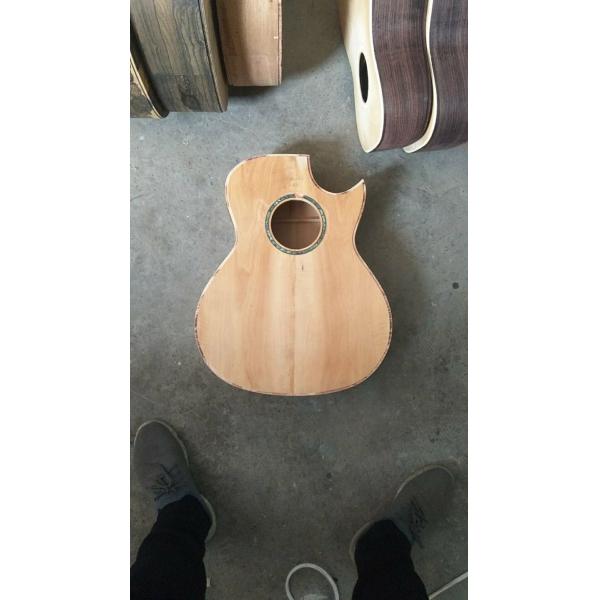 Factory AAAA 14 frets Auditorium folk Guitars Orchestra all solid imported apple wood acoustic electric guitar