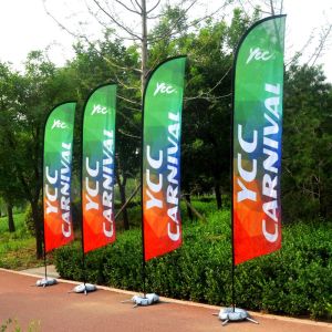 Aluminium Fiberglass Outdoor Banner Flags