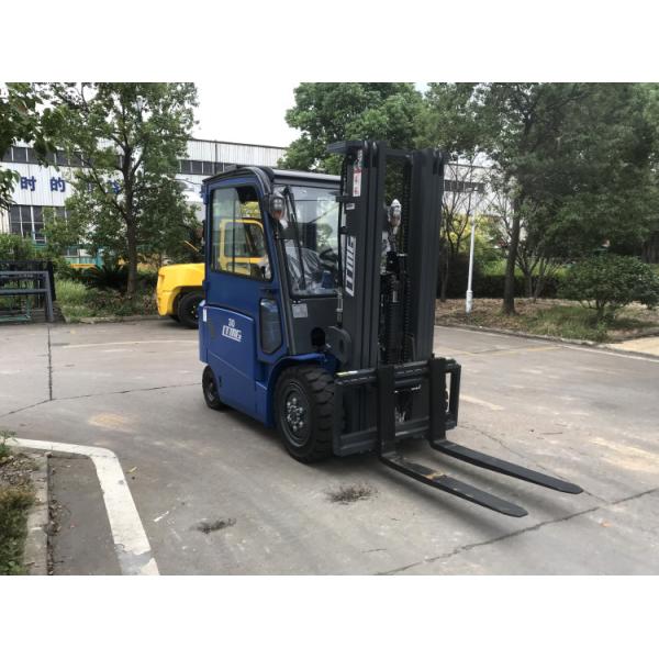 LTMG electric forklift 3ton 2.5ton 2ton 1ton cabin yellow solid tires side shift 4800mm mast