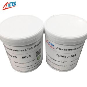 3.5W/mK Silicone Thermally Conductive Potting Two Parts Fire Resistant LED