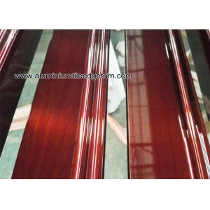 Custom Extruded Aluminium Sliding Door Track Extrusions / Section