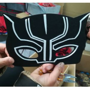 Custom Felt Superhero Party Masks For Children Aged 3+