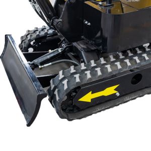 Chinese Small Digger Crawler Excavator 1 Ton