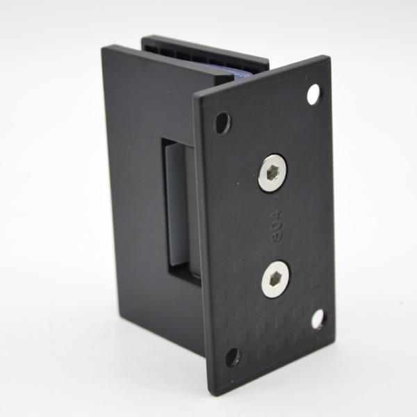 Stainless steel Wall to Glass bathroom hinge RS801, Square 90 degree, Single side stainless steel