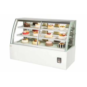 Front Face Refrigerated Display Cabinet Air Cooled Cake Fresh Keeping