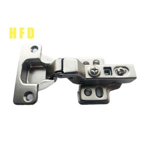 Metal Overlay Hidden Cabinet Hinges Self Closing Nickel Plated