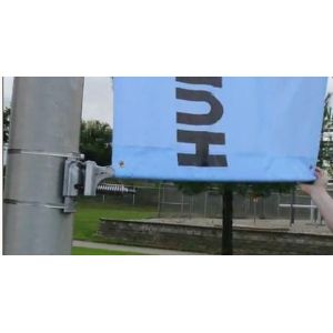 banner Brackets for Round Poles advertising