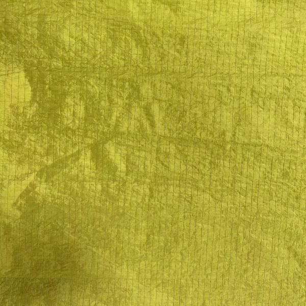 Water Repellent Coated Fabric Shiny Metal Coated 210D UHMWPE Gridstop Nylon for Jacket