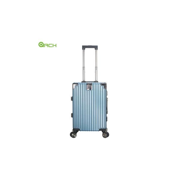 Manufacturer ABS Trolley Hard Sided Luggage with Spinner Wheels and Aluminium