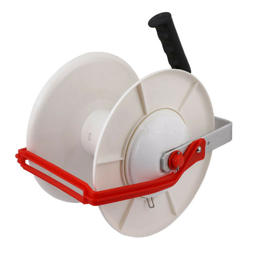 Buy Farm Electric Fence Accessories Galvanized Frame PP Geared Reel at wholesale prices