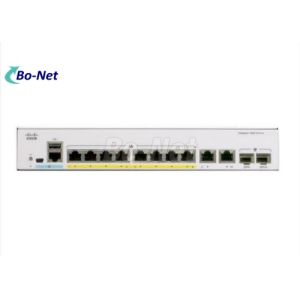 China atalyst 1000 Series 8x 10/100/1000 Ethernet ports, 2x 1G SFP and RJ-45 combo uplinks Switch C1000-8T-E-2G-L on sale