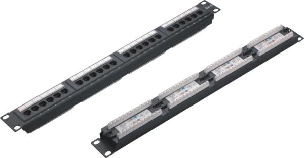 Buy UTP Network Patch Panel 24 Port Cat6 Patch Panels for LAN Cabling Network YH4010 at wholesale prices