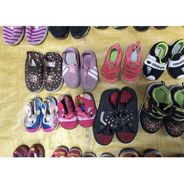 Children's Second Hand Clothes Shoes / Colorful Used Sports Shoes For Summer