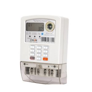 China STS Single Phase Electricity Meter With PLC / RF Communication on sale