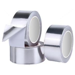 Pipe Seal Aluminum Insulation Tape 15m Length High Temp Foil Tape