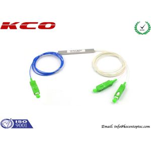 Planar Waveguide 1x2 PON GPON Splitter Optical Fiber 0.9mm 1.5m LSZH