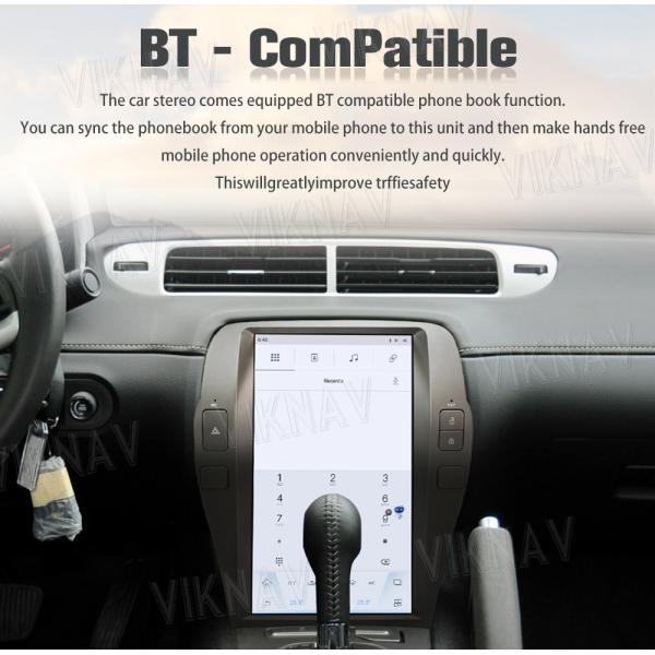 Multimedia 2 DIN Android Car Head Unit For Chevron Camaro 2010 - 2015