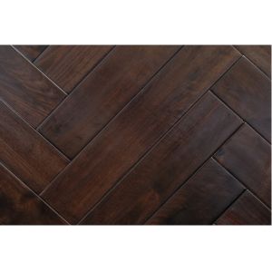 75*18 mm acacia herringbone solid wood floor