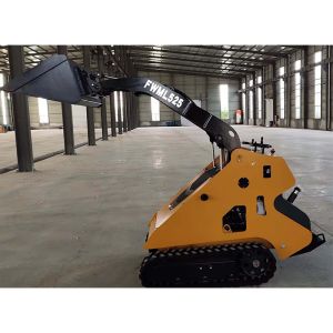Mini Track Loader Hydraulic Walk Behind Skid Steer