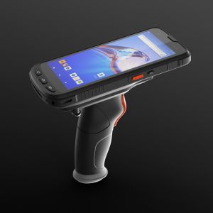 5.5 Inch 9000mAh Industrial Handheld PDA Electronic With RFID Reader