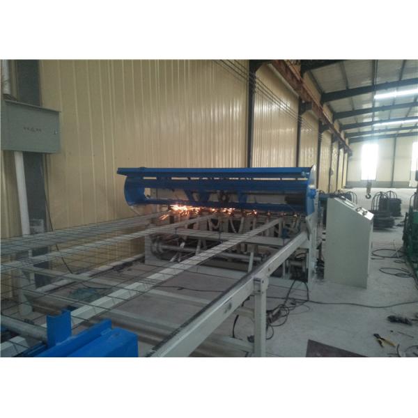 Adjustable Welding Pressure Wire Mesh Making Machine , Automatic Welded Wire