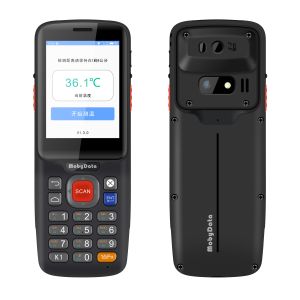 Temperature Measurement  PDA, M52, 2.8inch QVGA LCD，Keyboard&Touch ,Android 9, PDA ,MT8766, 2GB+16GB, WWAN, WLAN, BT, GPS, E3200LE Scan engine(Datalogic Decoding license) Barcode Scanner for Healthcar