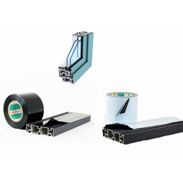 Black / White 1240mm Aluminum Panel Protective Film UV Resistant