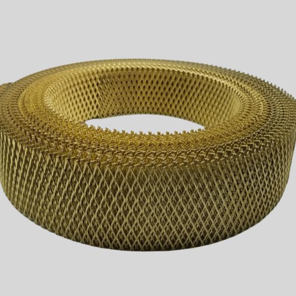 Buy Expanded Copper Brass Electromagnetic Shielding Mesh For Room Shielded at wholesale prices