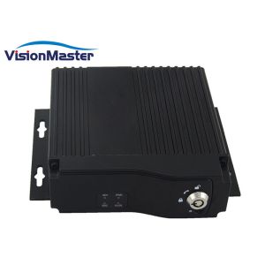 H264 4 Channel AHD 720P Video Vehicle Mobile DVR 3G GPS PAL / NTSC TV System