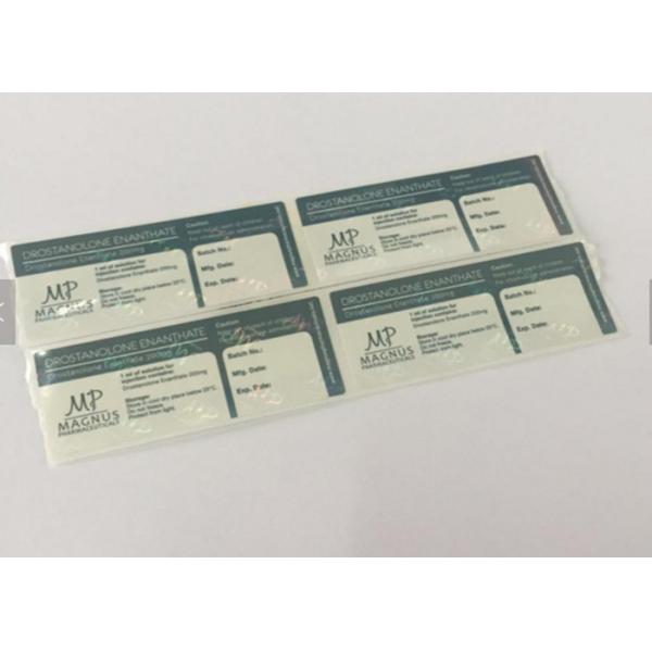 Buy Test 400 Custom Vial Labels / Pill Bottle Stickers Pharmaceutical Printing at wholesale prices