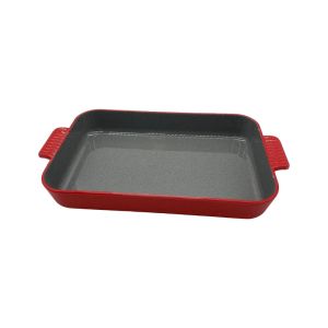 Wholesale Red Rectangle Melamine Casserole Home Kitchen Use Melamine Bakeware