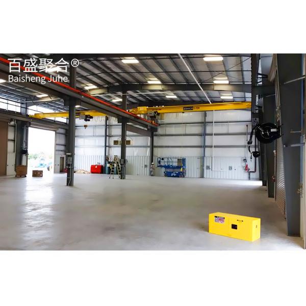 Buy Aluminum Alloy Window Steel Structure Warehouse Support Of Prefab Storage Solution at wholesale prices