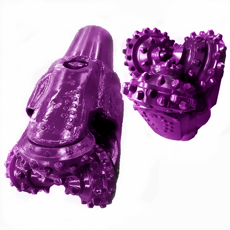 Quality API Standard Roller Cone Drilling Bit Hard Rock Borehole Inserted Tooth Tricone Drill Bit for sale