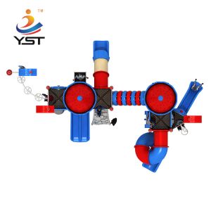 LLDPE Rotomoulded Outdoor Kids Plastic Slide Playground Galvanized