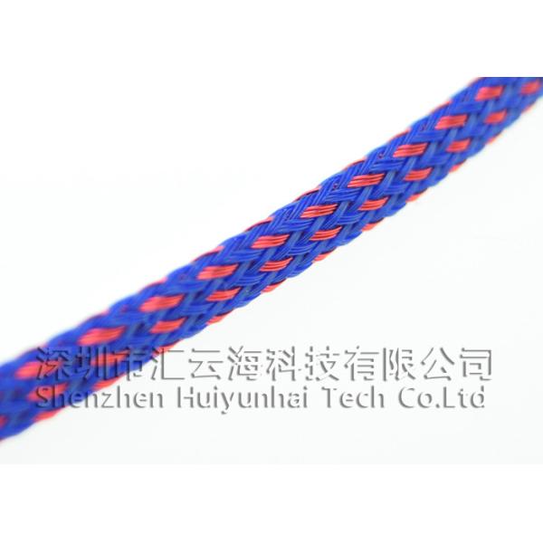 Buy PET Multifilament Heat Shrinkable Braided Sleeving Lightweight High Strength at wholesale prices