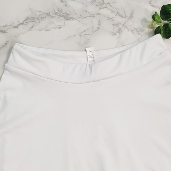 Solid Color Summer Gym Workout Golf Skorts With Pockets Quick Dry Women'S Tennis Skirts