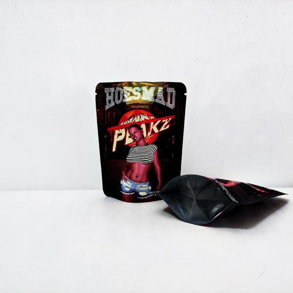 Buy 3.5g Mylar weed Smell Proof Bags Heat Seal Resealable Child Proof Packing at wholesale prices