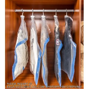 Space Saver Vacuum Compression Hanging Vacuum Storage Bag Down Jacket Vacuum