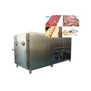PLC Control Industrial Vegetable Freeze Dryer 300Kg/Batch