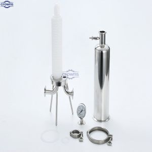 Multi Cartridge Filter Housing with 0.6/1.0/1.6Mpa Pressure and 5℃-100℃ Design