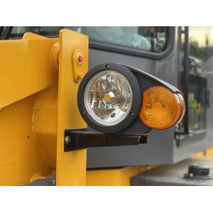 4 Wheel Moving Backhoe Loader Type Avant Tractor Data 3.6 Ton Electric Wheel